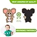 YUJUN 12PCS Fridge Magnets for Kids,Cute Vivid Farm Animals Refrigerator Magnets Toys for Fridge Baby Educational Present Full Back Magnetic Toddler Magnets