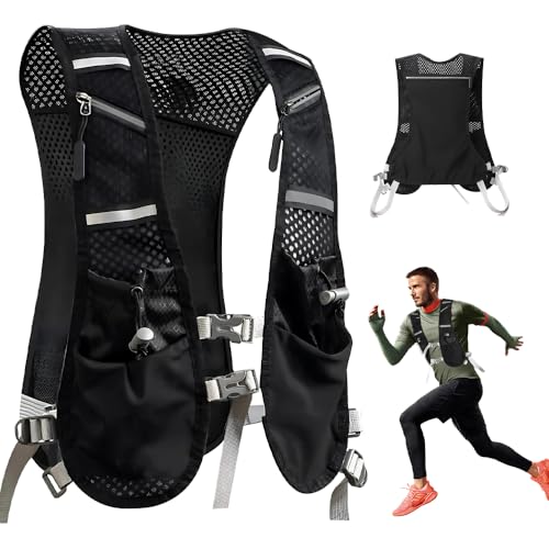 SGZIOO Laufweste Damen und Herren, Multifunktionale Laufweste, Reflektierend Laufrucksack, Running Vest, Ultraleicht Trinkweste Laufen, Wasserdicht Trinkrucksack für Laufen, Marathon,Wandern,Radfahren SGZIOO Laufweste Damen und Herren, Multifunktionale Laufweste, Reflektierend Laufrucksack, Running Vest, Ultraleicht Trinkweste Laufen, Wasserdicht Trinkrucksack für Laufen, Marathon,Wandern,Radfahren