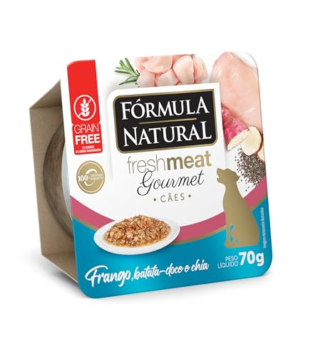 Fórmula Natural Ração Úmida Patê Para Cães Sabor Frango 70G