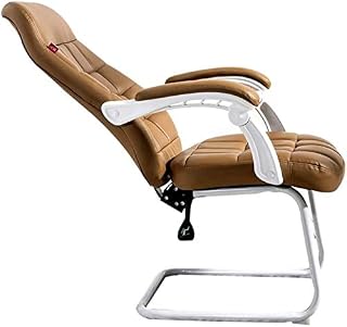 Silla de computadora de oficina, sala de conferencias, silla de oficina en casa, silla de computadora, sillón elevador, silla de ocio, sedentarismo, comodidad (color: negro) (marrón)