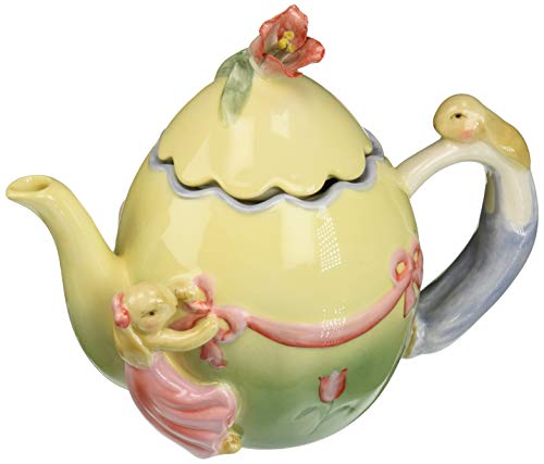 Appletree Design Barn Yard Bunny Teapot, 5-3/4-Inch #TOP20
