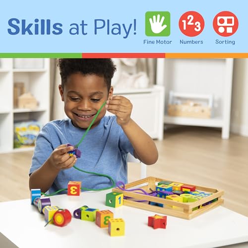 Perles à Lacer Kit de Coordination pour Développer la Concentration Enfant