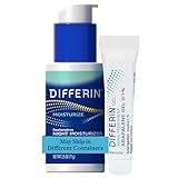 Differin 30 Day Gel & Night Moisturizer Set: Acne Treatement Gel (15g tube) & Restorative Night Moisturizer (2.5 oz), Gentle Skin Care for Acne Prone Skin, Fragrance Free, Mother's Day Gifts