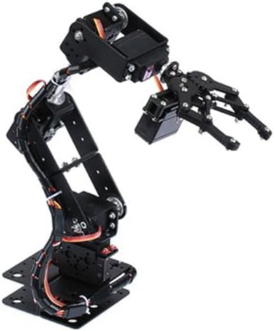 Garosa 6DOF Robot Mechanical Arm Clamp Claw Kit MG996 Analog Steering Gear for College Teaching and DIY Production