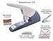 PraxxisPro PowerForce 175 Heavy Duty Flat Clinch Office Stapler, 20 to 175 Sheets Using one Size 3/4
