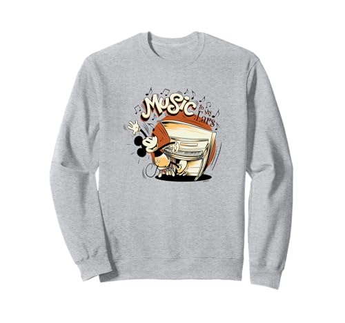 Sweatshirt Disney Music To My Ears en coton doux pour les passionnés de musique