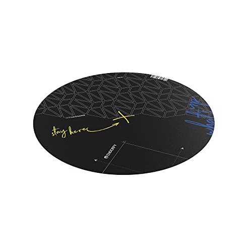 Tapis de protection rond sous une chaise de bureau ENDORFY EY8G003 étanche 110 cm
