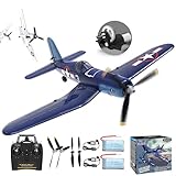 rcxsuv VOLANTEXRC Remote Control Aircraft,4-CH RC Plane,Ready to Fly F4U Corsair,Corsair RC Plane for Adult with X-Pilot Stabilization System, One Key Aerobatic, 2.4GHZ 6-AXIS Gyro