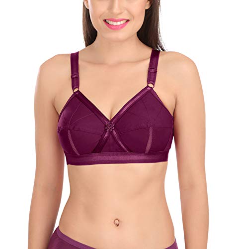 Image of SONA Perfecto Full Coverage Cotton Bra for Woman Heavy Bust