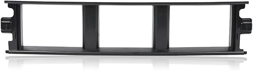 GRAND ORANGE Cubierta de rejilla central inferior delantera compatible con Ford F150 2018-2020 Cubierta central de parachoques sin clips de metal