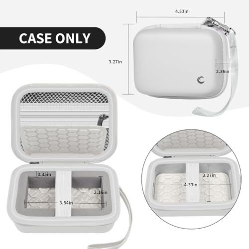 Funda protectora para cámara digital Comecase blanca miniatura 5