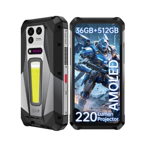 8849 Tank 5 eSIM Rugged Phone 5G, 6.73’’ 3K AMOLED Smartphone Android 16