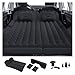 jtymx Thickened SUV Air Mattress Bed - Double-Sided Flocking, Electric Air Pump, 2 Cushion Pillows, Inflatable Car Sleeping Bed for Home, Outdoor,