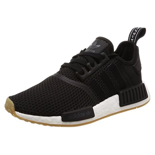 Adidas Män NMD_r1 träningsskor, Flerfärgad Black Cblack Cblack gum3-36 EU