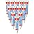Red Devil 0425 Pre-Mixed Tile Grout Squeeze Tube, 5.5 oz, White, 12 Pack