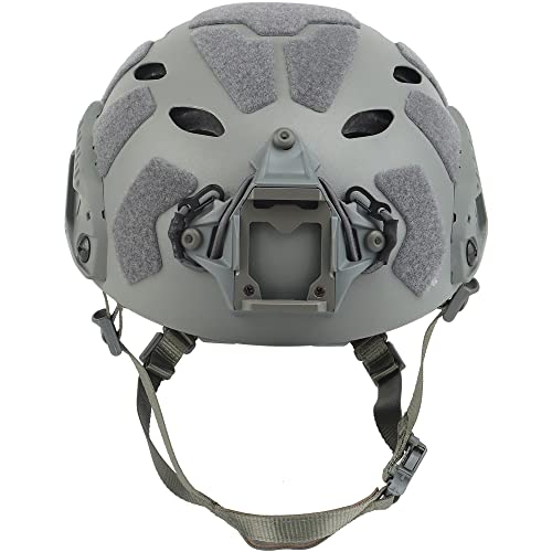 WarmHeartting Fast SF Super High Cut Tactical Helmet Breathable Adjustable Modular for Airsoft Hunting Paintball Lightweight Version
