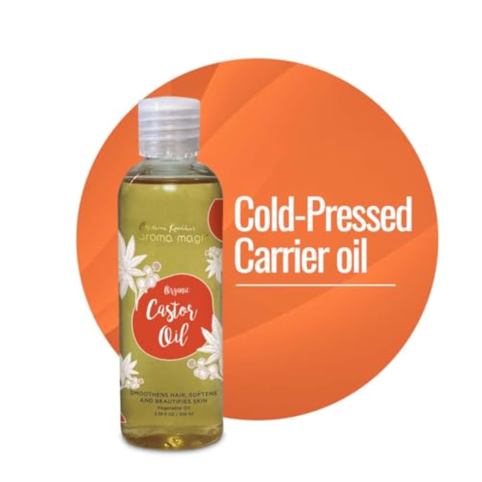 Organic Castor Oil, 200ml