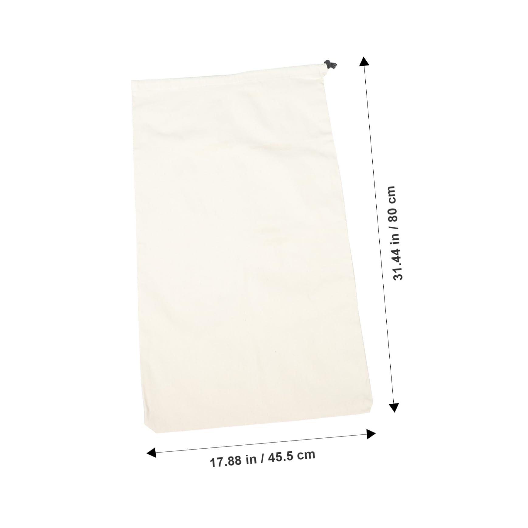 Anneome 2 Stück Wäschesäcke für Waschmaschine mit Kordelzug aus Canvas Großes Fassungsvermögen für Kleidung Decken und Reisen