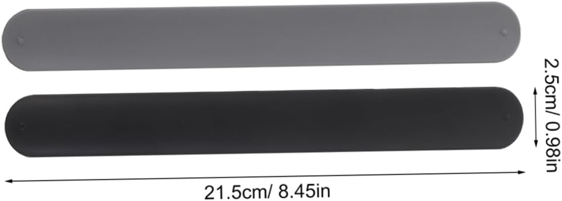 6pcs Silicone Slap Bands for Wrapping Paper Xmas Organizer Strips