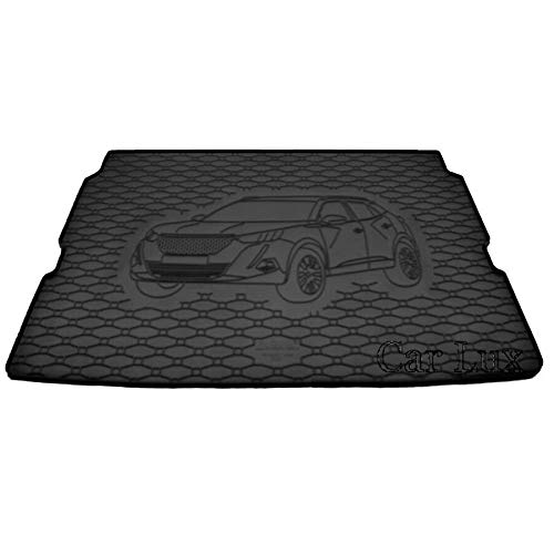 Car Lux AR05974 Tapis de protection en caoutchouc coffre pour Peugeot 2008 II 2 à partir de 2019 Cover