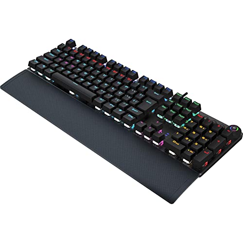FORTREK Teclado Gamer Mecnico RGB GPRO K7 RAINBOW BLACK EDITION