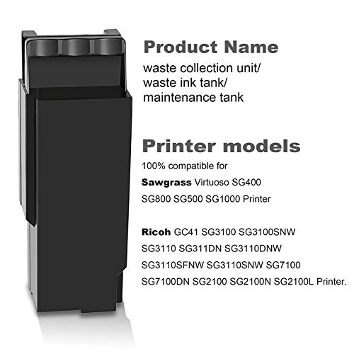 Xcinkjet Waste Collection Unit Compatible For Sawgrass Sg400 Sg800 Sg500 Sg1000 Ricoh Gc41 Printer #TOP2