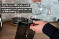 Unold Espressomaschine Piccopresso 28636 - Siebträger, Edelstahl, Thermoblock, 20 bar, Milchschaumdüse, 1–2 Tassen, Heißwasserfunktion, kompakt, Sleep Mode – Ansicht 5