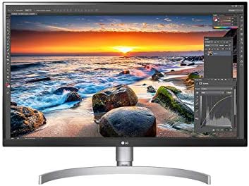 LG 27UL850-W 27 Inch UHD (3840 x 2160) IPS Display with VESA DisplayHDR 400 and USB Type-C Connectivity, White