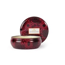 Voluspa Goji and Tarocco Orange 3 Wick Candle In Decorative Tin, 12 Ounce