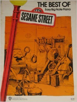 Paperback The Best of Sesame Street (Piano - Vocal) Book