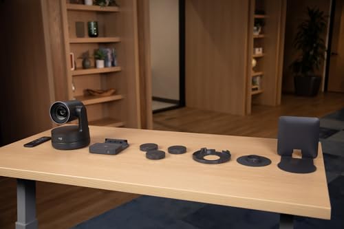 Camera de videoconference Logitech 991 000553 Full HD 90° Zoom 15x - vue 7