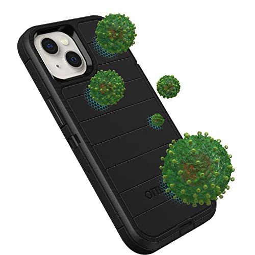 Coque iPhone 13 Defender OtterBox bleu fort avec défense microbienne - 7