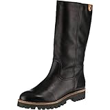 Water Resistant Panama Jack Damen Tania Igloo Trav Kniehohe Stiefel, Black B001, 39 EU