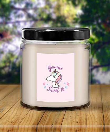 Sweet 16 Birthday Candle, Unicorn Lover, #TOP3