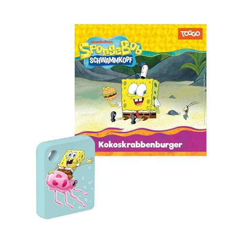 Galakto Fichas de Audio: Bob Esponja – Coco Crabbenburger & 2 episodios más, Juego de Audio para niños a Partir de 6 años, Tiempo de Juego Aprox. 47 Minutos