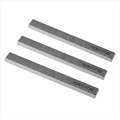 POWERTEC 148033 6-Inch HSS Jointer Knives for JET 708457K JJ-6CS, Set of 3