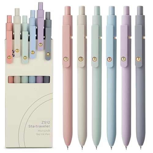 FIOVER 12PCS Bolígrafos de Gel Multicolor miniatura 2