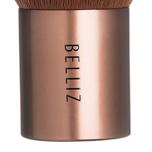 Pincel Unique Kabuki, Belliz, Marrom