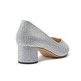  Paradox London Pink Damen Fable Pumps, Silber (Silver 40), 38 EU