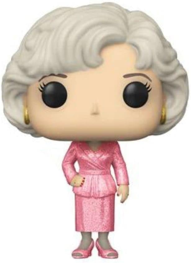 Pop Exclusive Betty White Vinyl - Diamond Glitter Rose Nylund - Golden Girls Funko