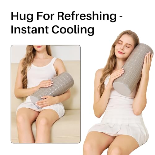 Cervical Roll Pillow with Cooling Gel Cover - image 8