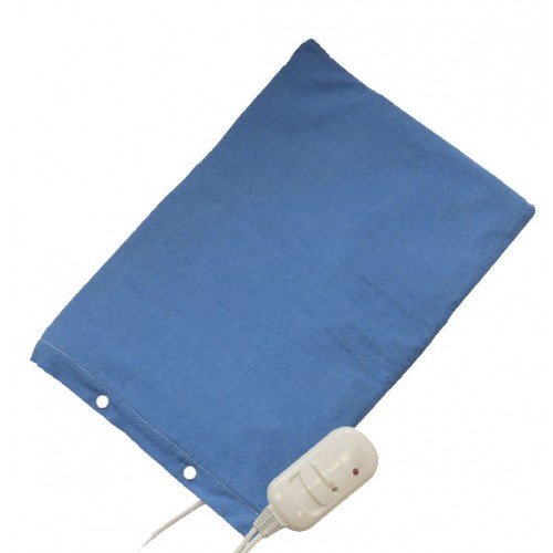Coussin chauffant électrique. Chaleur de relaxation. Dimensions : 30 x 40 cms.. 45 Wats. Housse amovible et lavable.