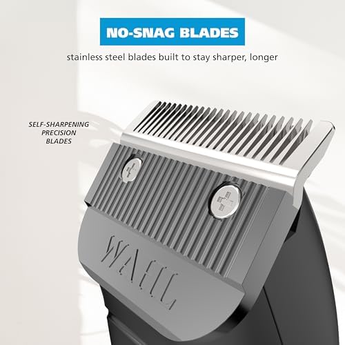 Wahl Clippers Home Pro Cordless Rechargeable Hair Clippers for Men with Precision Haircutting Blades & Secure Snap-N-Lock Attachment Guards – Model 3031656 — view 2