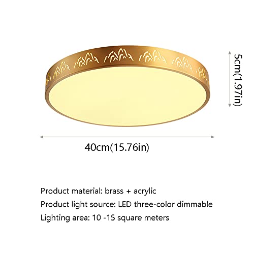 Plafonnier LED encastré pour une chambre à coucher chaleureuse - 5