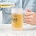 CafePress Sleep All Day READ All Night 16 oz Frosted Glass Beer Mug