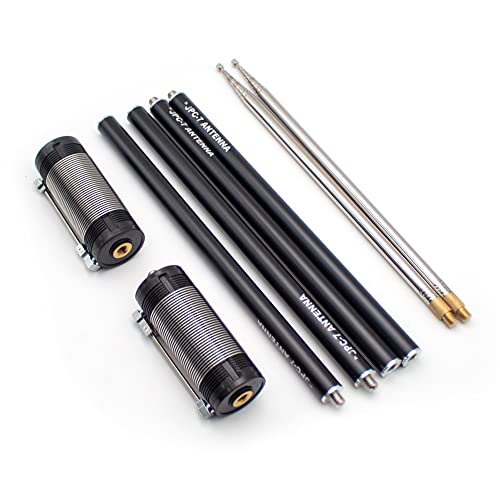 iDili Multi Band Mini-buddipole HF Shortwave GP Outdoor Portable Antenna QRP for Ham Radio I1-006 JPC-7