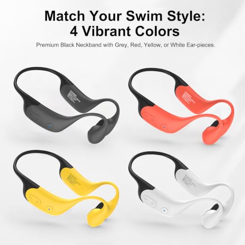 Image of Tayogo T6+W23 Swimming Headphones, No MP3 Needed, Bone Conduction Headset