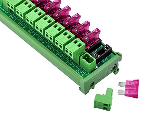 Module de distribution d'alimentation 8 canaux HCDC HD064VT pour rail DIN CC 5-32V