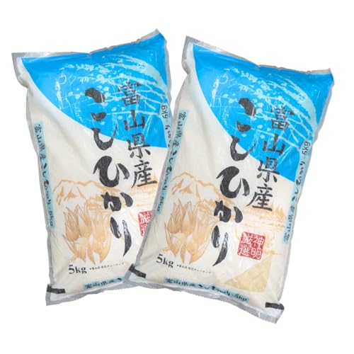 Toyama Koshihikari Japanese Rice 5kg (2 bags, 10000, gram)
