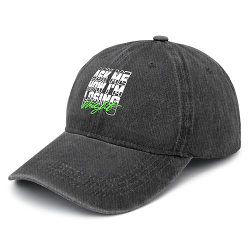 Ask Mes How I'm Losing Weight Cool Hats for Men Running Hats for Womens Light Weight Caps Baseball Cap Men2